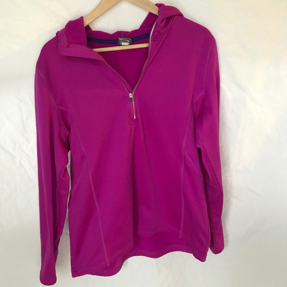 Magenta 3/4 Zip